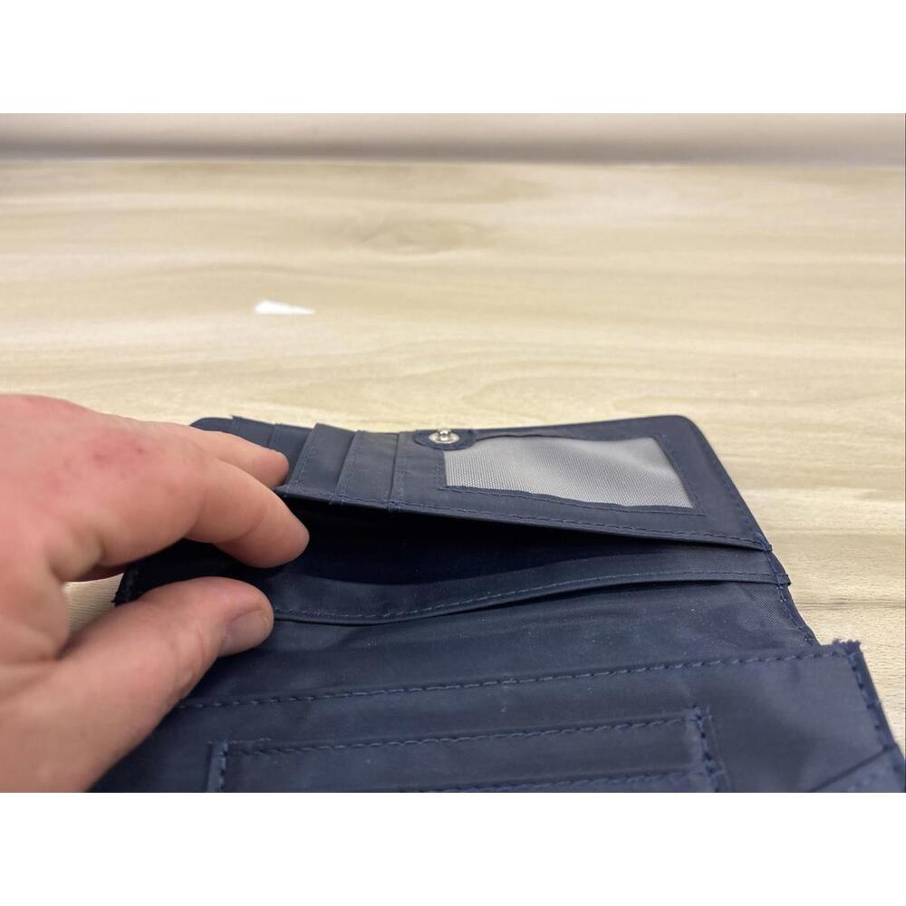 Nautica Plain Sailing Mnoney Manager- Navy - Picture 6 of 9